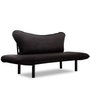 Atelier Del Sofa Chatto - Sofá-Cama de 2 Plazas Negro